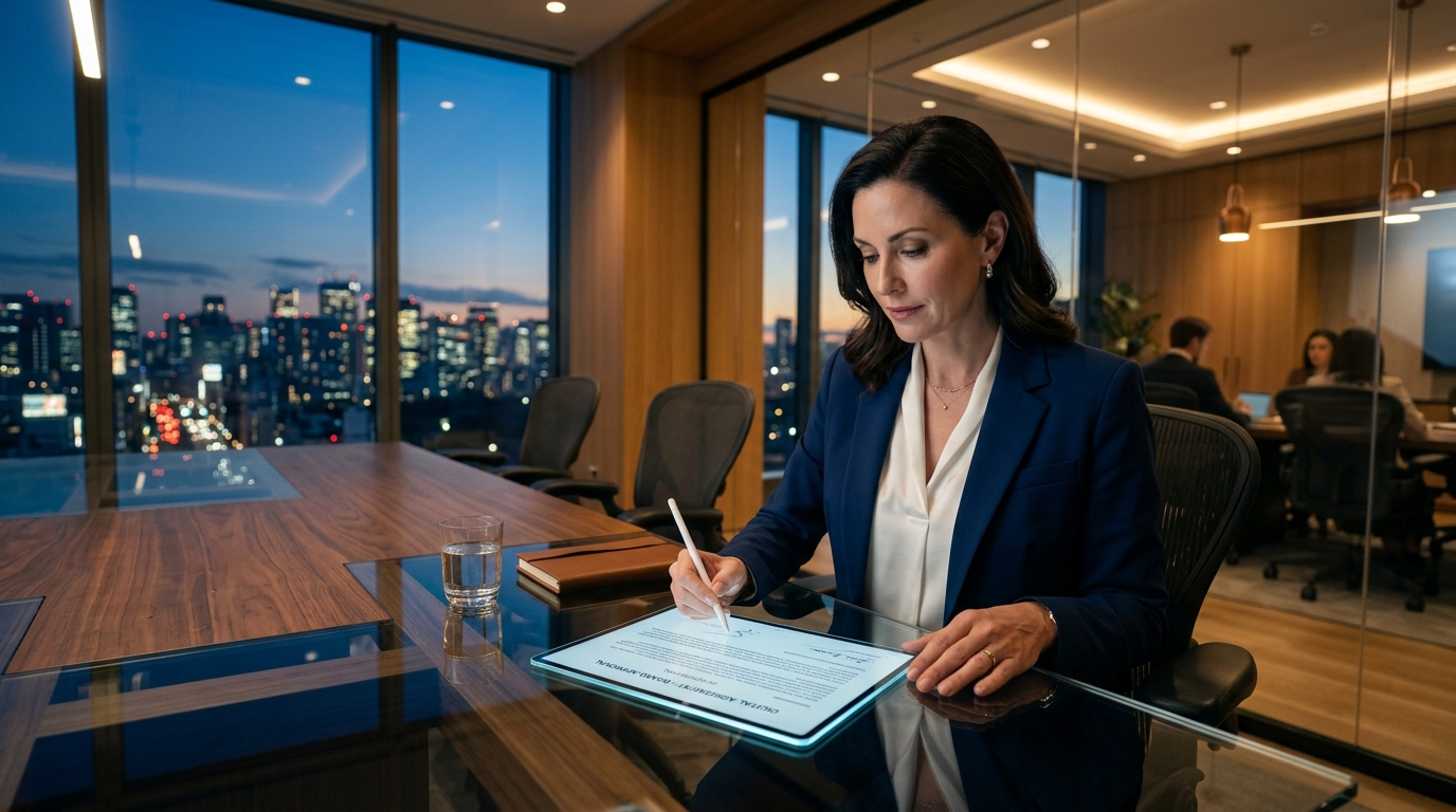 Executive Sovereign Signing Workspace